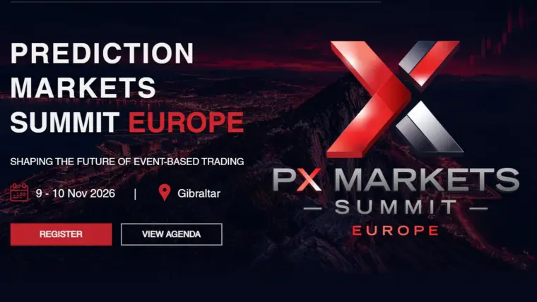 Prediction Markets Summit Europe 2026 event poster